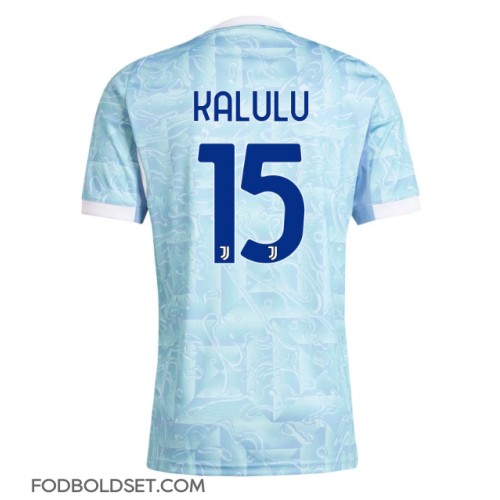 Juventus Pierre Kalulu #15 Udebanetrøje 2025-26 Kortærmet